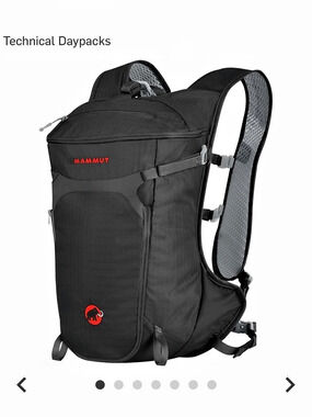Mammut Neon Speed 15 Technical Backpack in Black
